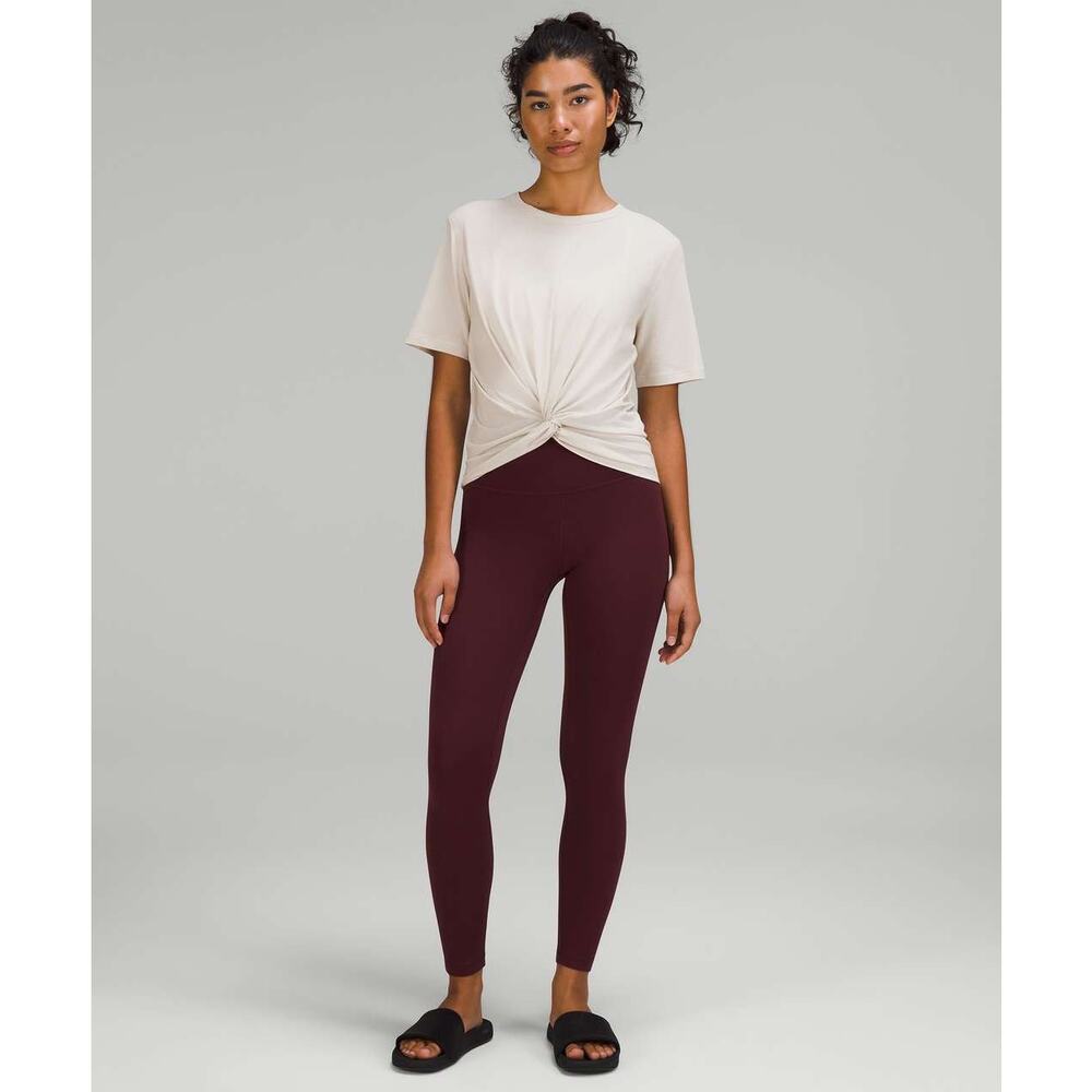 Lululemon Crescent Workout Tee - White Size 2